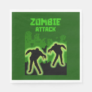 Zombie Apocalypse Kids Napkin