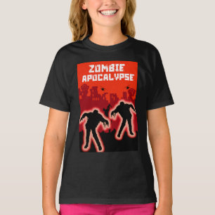 Zombie Apocalypse Kids Shirt