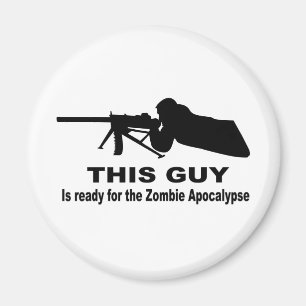 Zombie Apocalypse Magnet