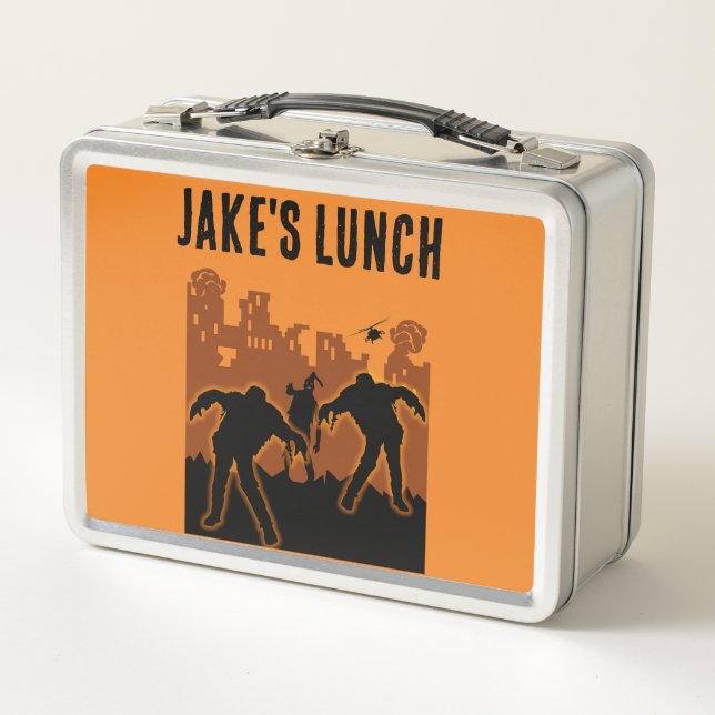 Zombie Apocalypse  Metal Lunch Box (Front)