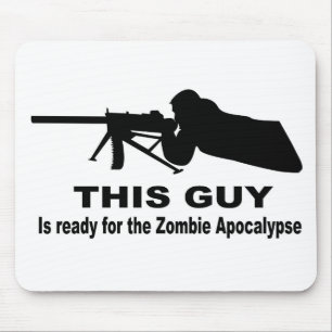 Zombie Apocalypse Mouse Pad