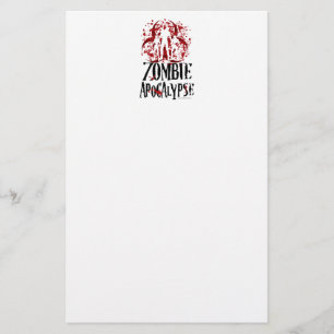 Zombie Apocalypse Stationery