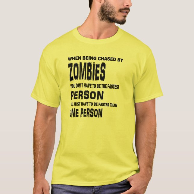 Zombie Apocalypse. T-Shirt (Front)