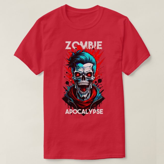 Zombie Apocalypse T-Shirt (Design Front)