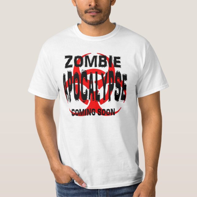 Zombie Apocalypse. T-Shirt (Front)