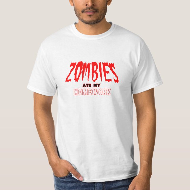 ZOMBIE APOCOLYPSE T SHIRT (Front)