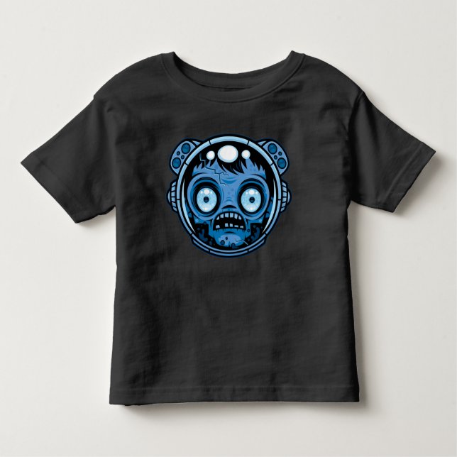 Zombie Astronaut Toddler T-Shirt (Front)