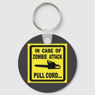 ZOMBIE ATTACK KEYRING