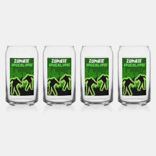 Zombie Attack Kids Can Glass