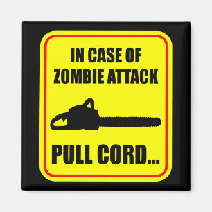 Zombie Attack Magnet