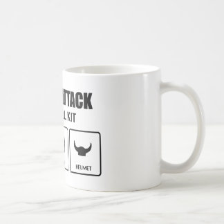 zombie attack survival kit coffee mug