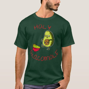 Zombie avocado Holy Guacamole T-Shirt