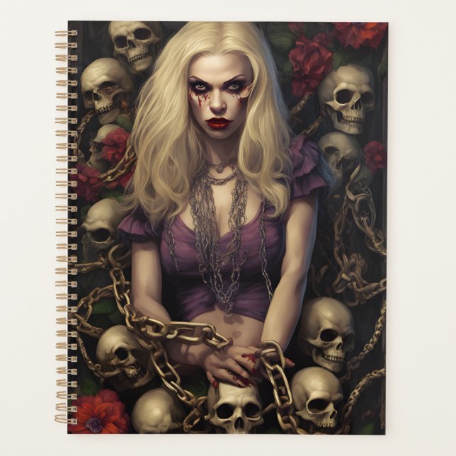 Zombie Babe 05 Planner (Front)