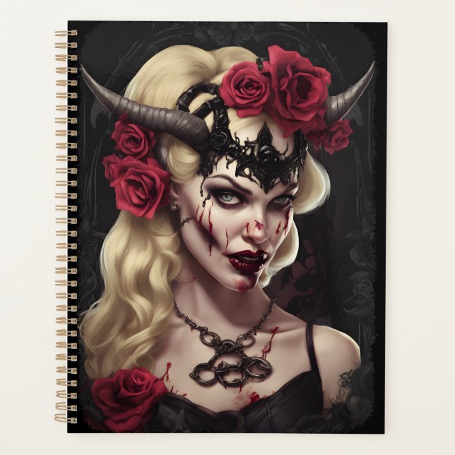Zombie Babe 06 Planner (Front)