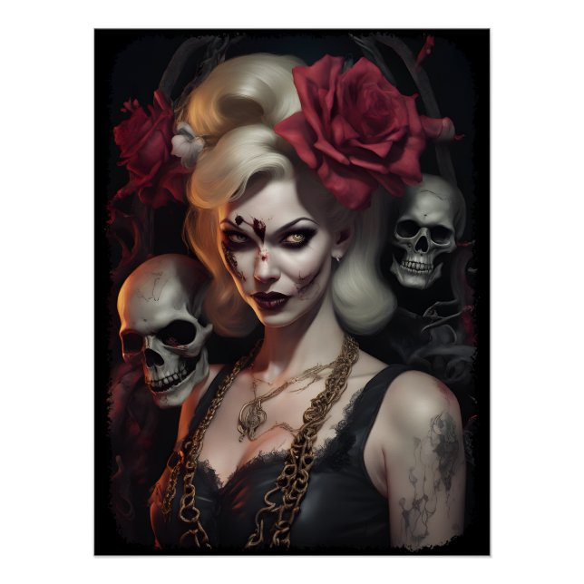 Zombie Babe 07 Poster (Front)