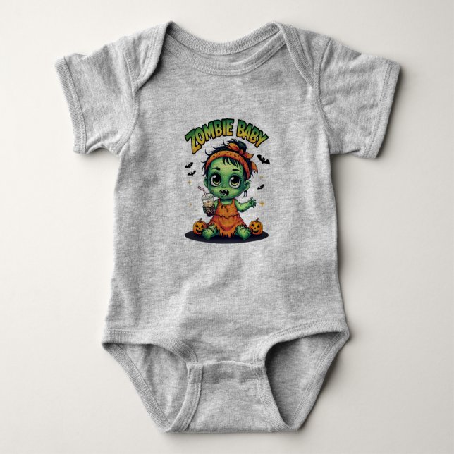 Zombie Baby Baby Bodysuit (Front)
