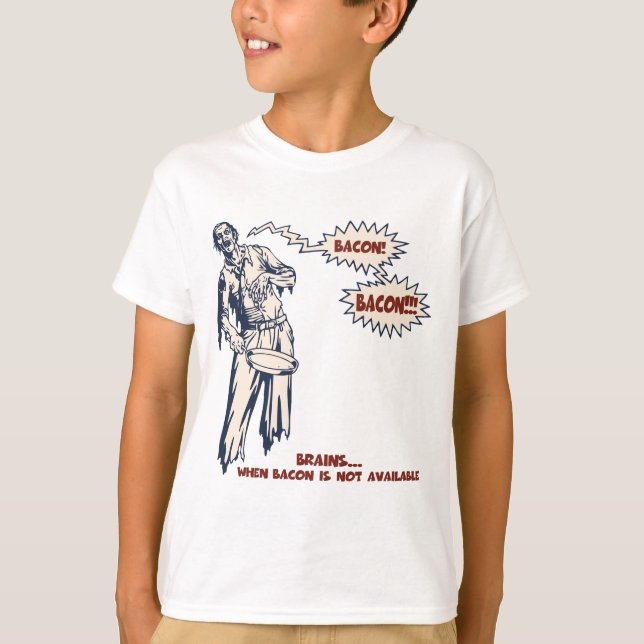 Zombie - Bacon T-Shirt (Front)