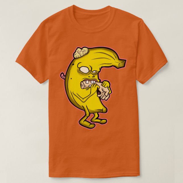 Zombie Banana T-Shirt (Design Front)
