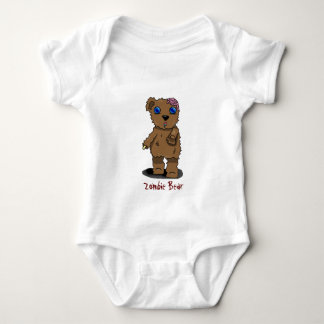 Zombie Bear Baby Bodysuit