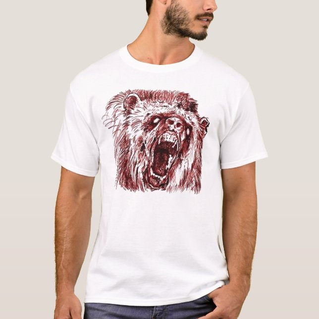 Zombie Bear! T-Shirt (Front)