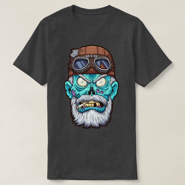 Zombie biker T-Shirt (Design Front)