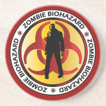 Zombie Biohazard Waste Warning Funny Halloween