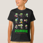 Zombie Birthday Squad Funny Halloween Party Boy Ki T-Shirt<br><div class="desc">Zombie Birthday Squad Funny Halloween Party Boy Kids Girl</div>