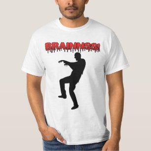 Zombie Brains Halloween Shirt
