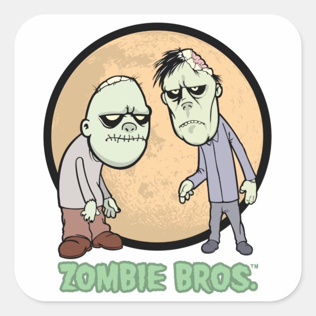 Zombie Bros. sticker (Front)