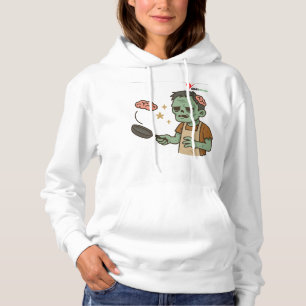 Zombie Brunch – Brain Pancake Flip Hoodie