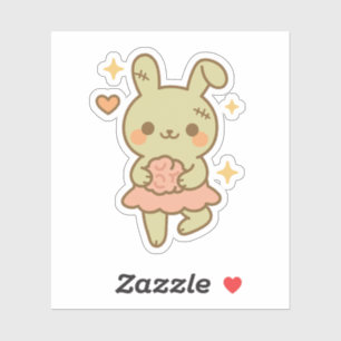 Zombie Bunny with Candy Brain