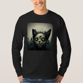 Zombie Ca  Aesthetic Evil Scary Horror Halloween 2 T-Shirt