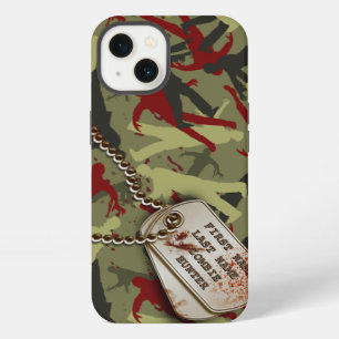 Zombie Camo w/ Dog Tags iPhone 13 Case