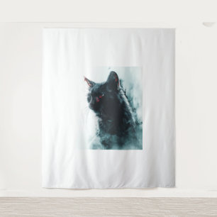 Zombie Cat Apocalypse Tapestry