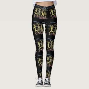 Zombie Cats Leggings