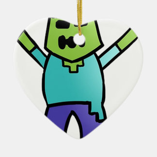 Zombie Ceramic Tree Decoration