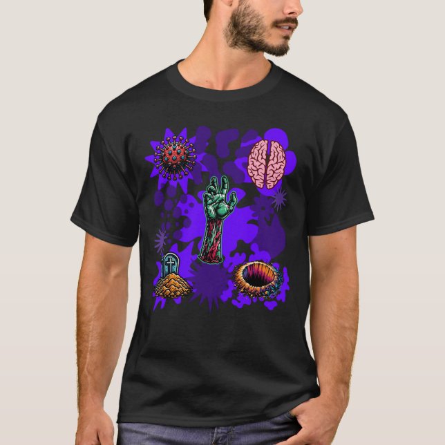 Zombie Clues T-Shirt (Front)