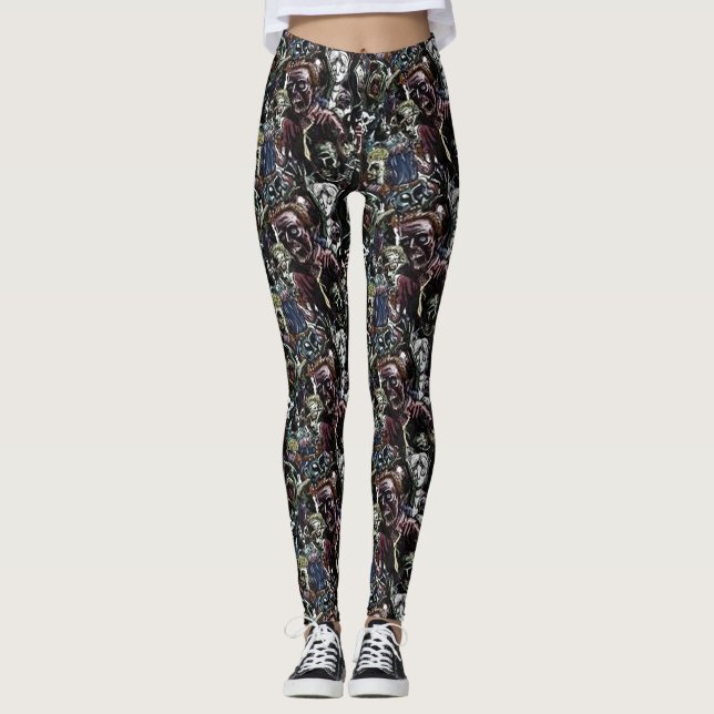 Zombie Cluster Leggings (Front)