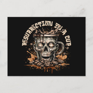 Zombie Coffee Postcard