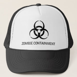 Zombie Containment Trucker Hat