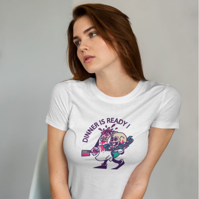 Zombie Cook Halloween   T-Shirt (Creator Uploaded)
