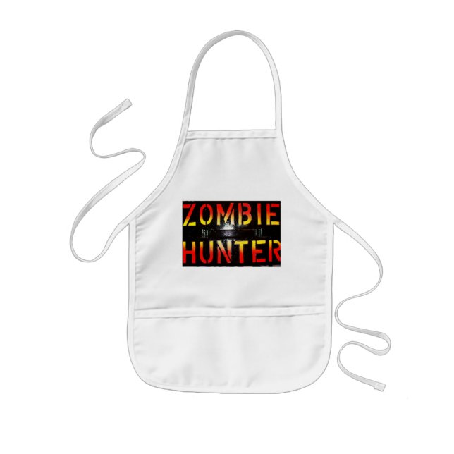 Zombie Cook in Training Kids Apron (Front)