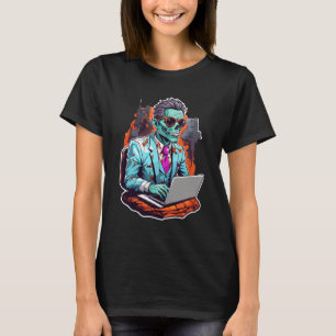 Zombie corporativo Halloween T-Shirt