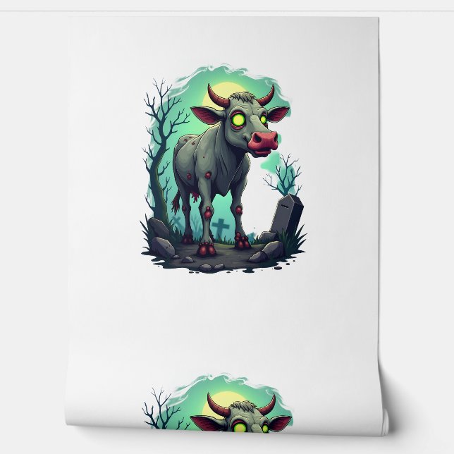 Zombie Cow Apocalypse Wallpaper (Unrolling)