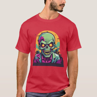 zombie creepy friends T-Shirt