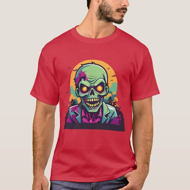 zombie creepy friends T-Shirt (Front)
