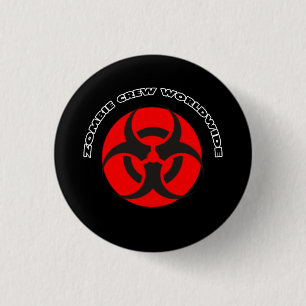Zombie Crew Worldwide 3 Cm Round Badge