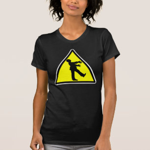 Zombie Crossing Destroyed T-shirt