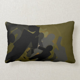 Zombie Crossing Lumbar Cushion