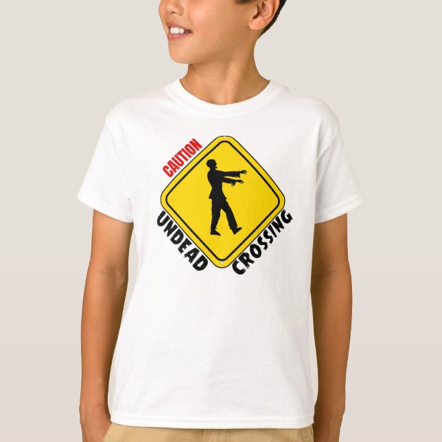 Zombie Crossing T-Shirt (Front)